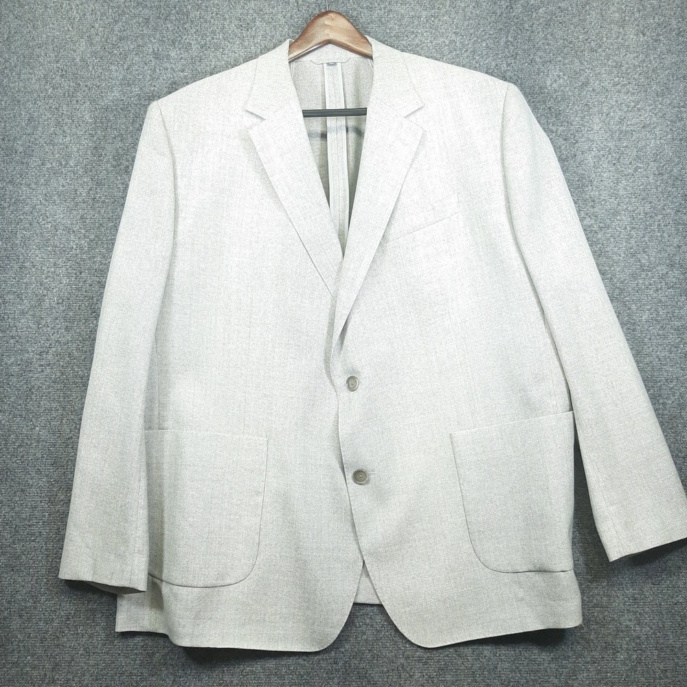 Bonobos Sport Coat Vitale Barberis Canonico 54R Grey Mens Wool Blazer